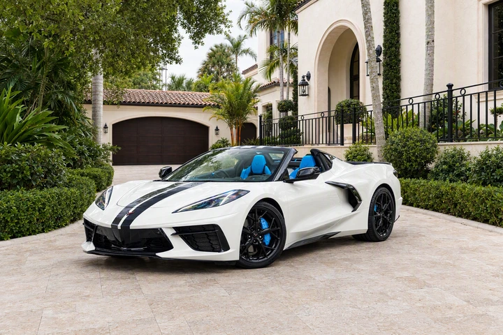 Rent a 2023 Chevrolet Corvette C8 Stingray 3LT 70th Anniversary in Miami