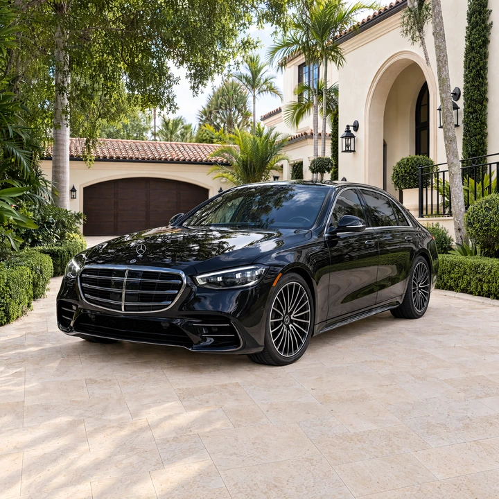 Rent a 2023 Mercedes-Benz S580 in Miami