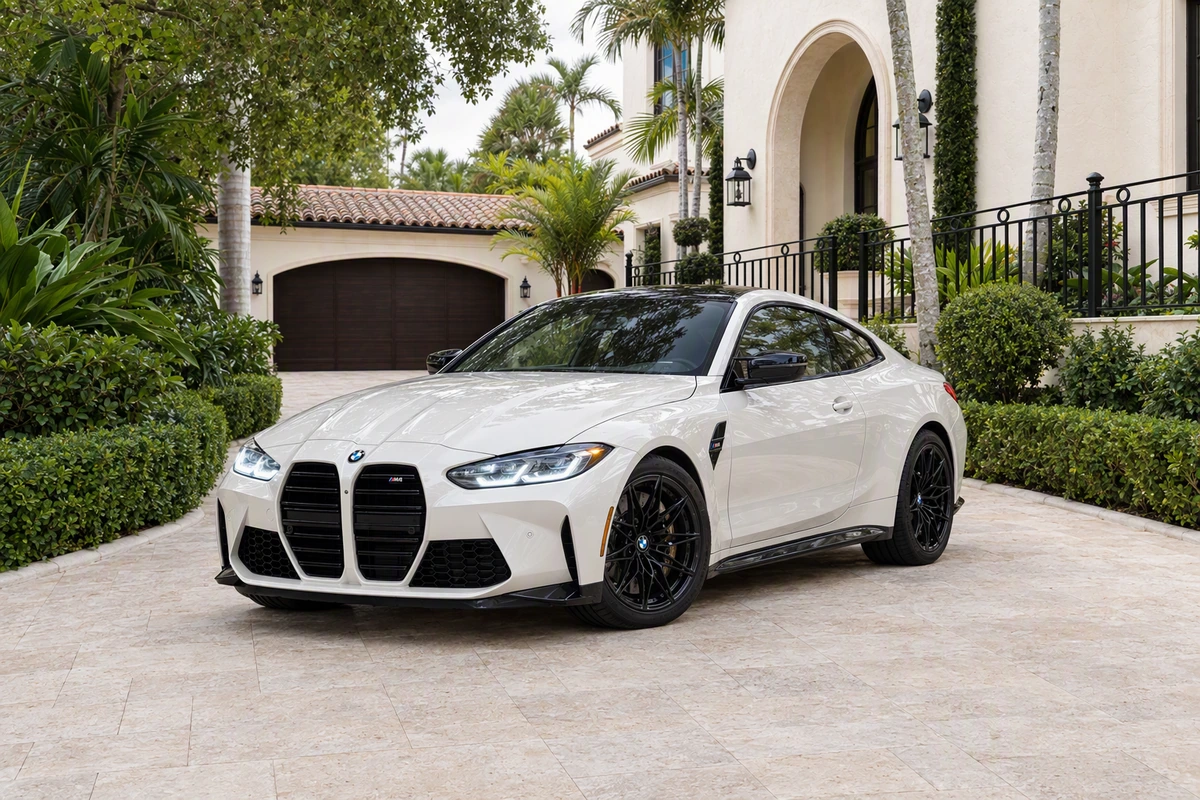Rent a 2022 BMW M4 Competition in Miami