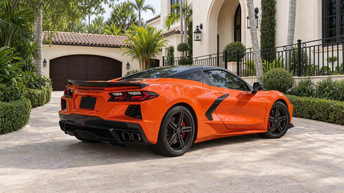 Rent a 2026 Chevrolet Corvette C8 2LT in Miami
