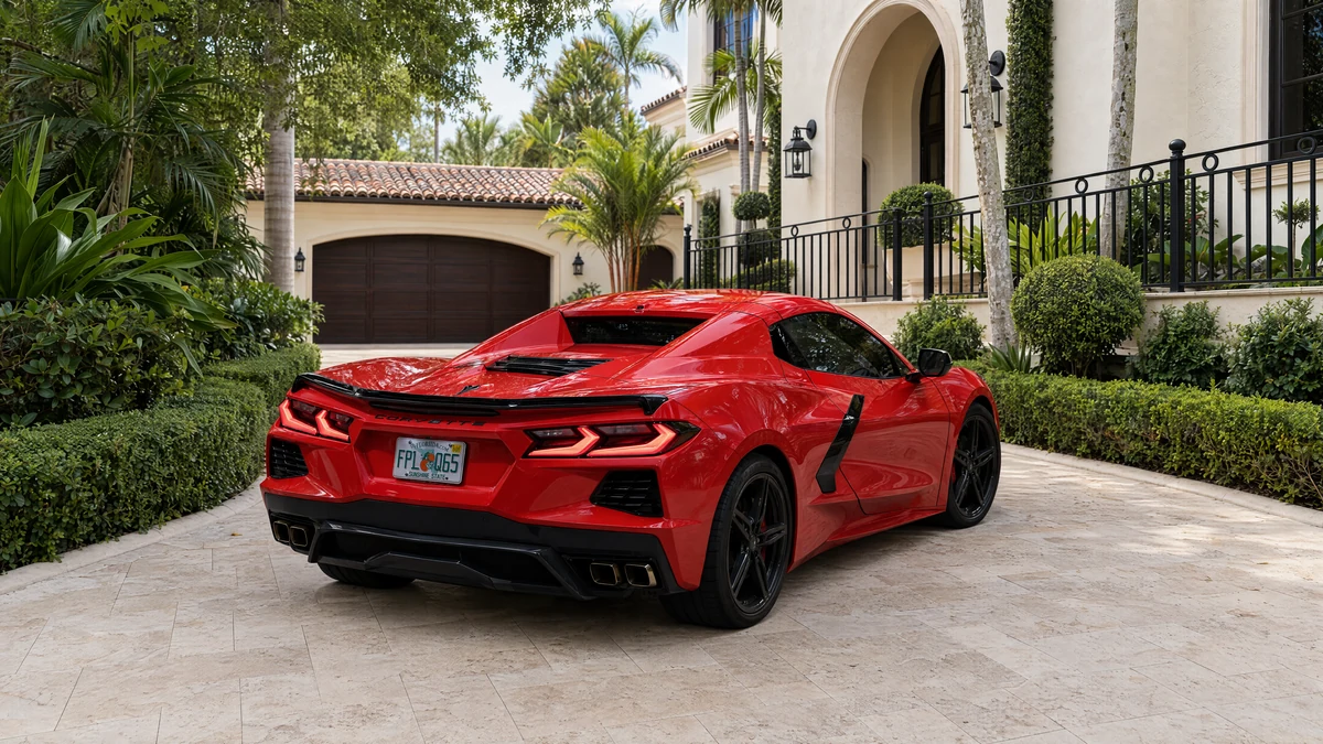 Rent a 2026 Chevrolet Corvette C8 2LT in Miami