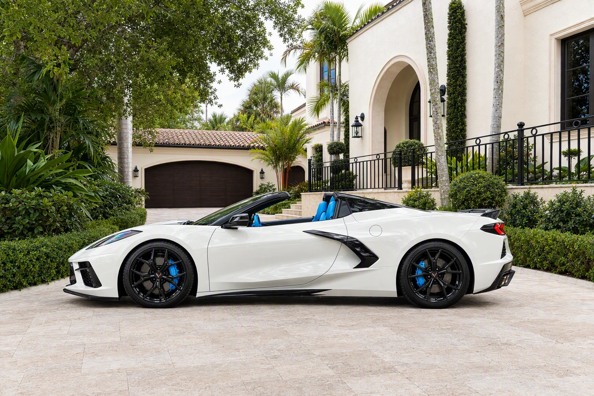 Rent a 2023 Chevrolet Corvette C8 Stingray 3LT 70th Anniversary in Miami