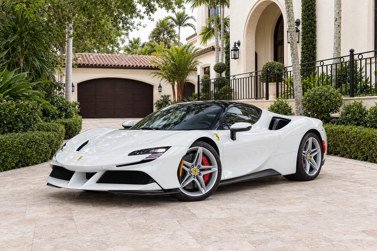 Rent a 2024 Ferrari SF90 Stradale in Miami