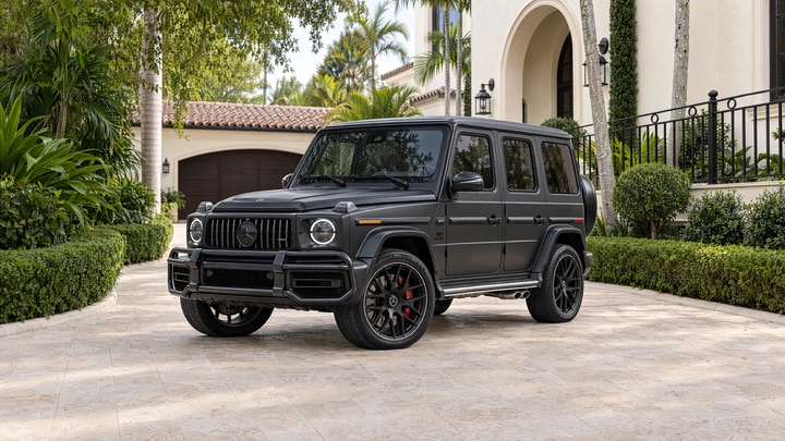 Matte-black 2023 Mercedes-AMG G 63