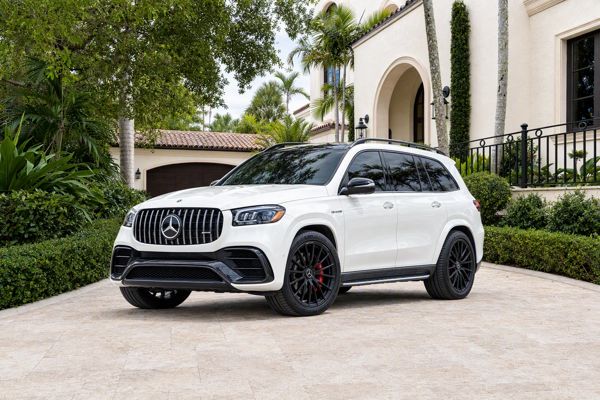 Rent a Mercedes-AMG GLS 63 in Miami