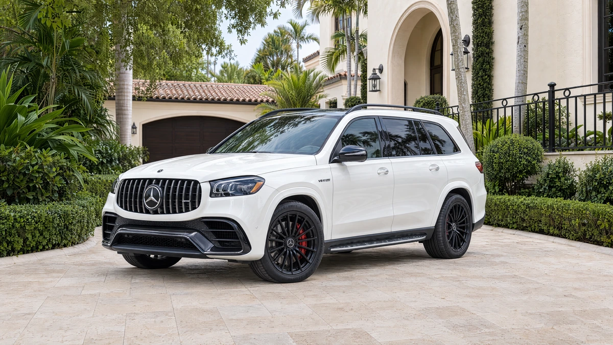 Rent a 2021 Mercedes-AMG GLS 63 in Miami