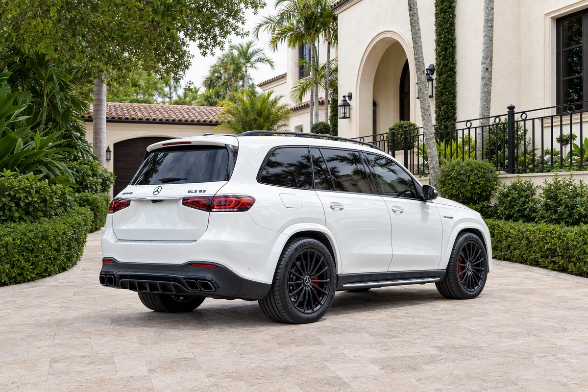Rent a Mercedes-AMG GLS 63 in Miami