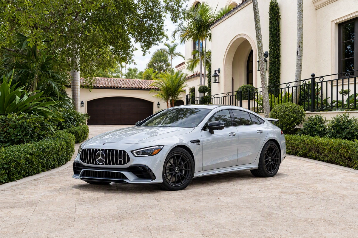 Rent a Mercedes-AMG GT 43 in Miami