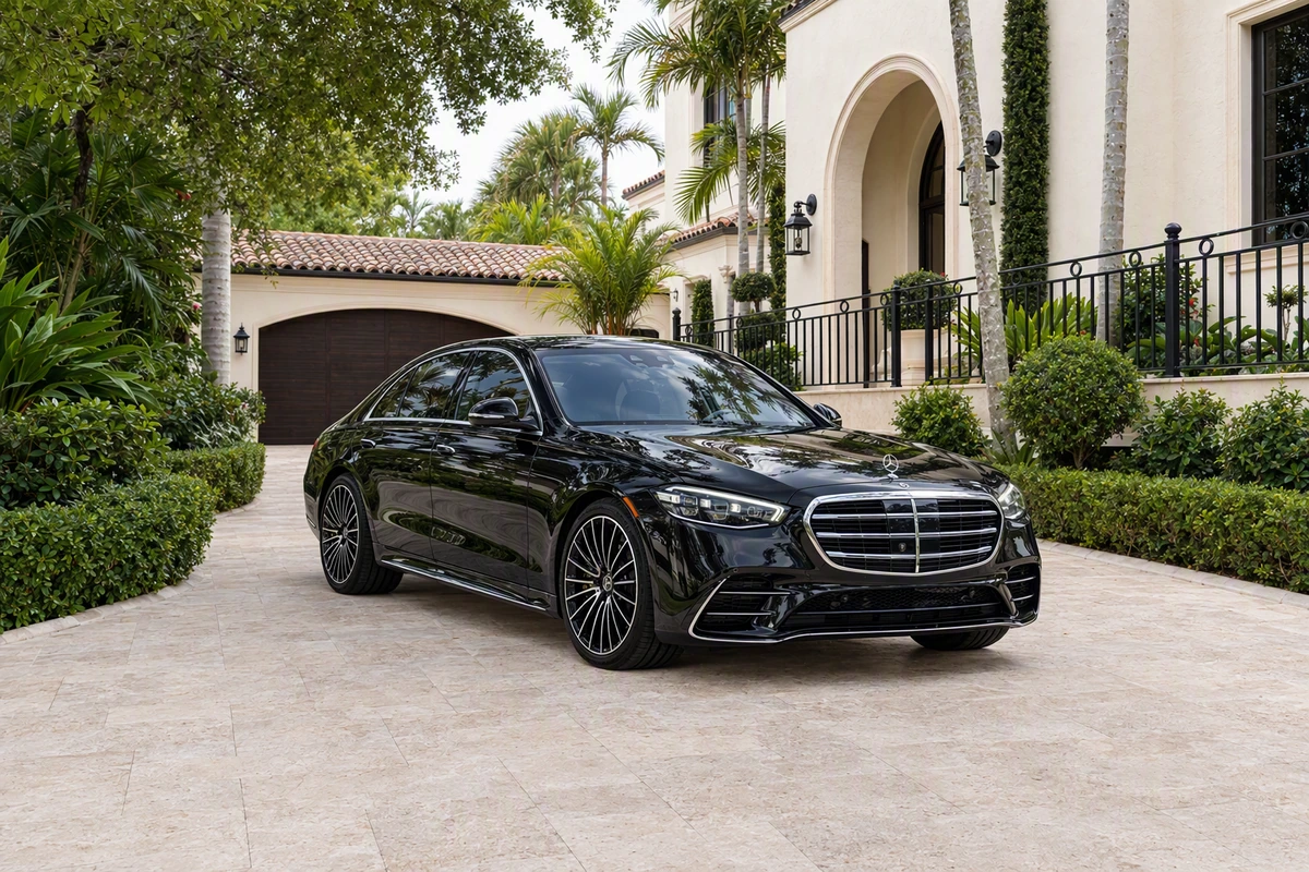 Rent a 2023 Mercedes-Benz S580 in Miami
